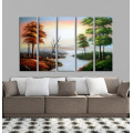 Modern Beautiful Landscape Oil Painting on Canvas